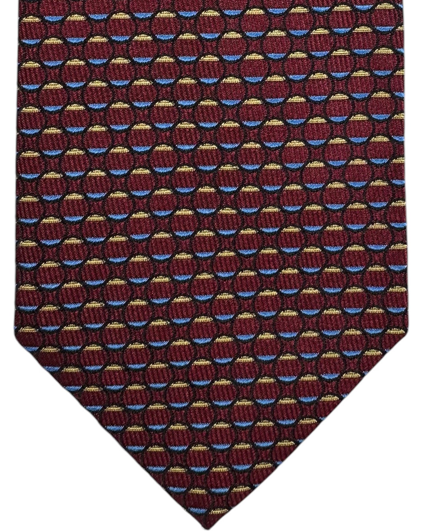 Missoni Tie Maroon Design