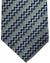 Missoni Tie Blue Olive Green Black Zig Zag