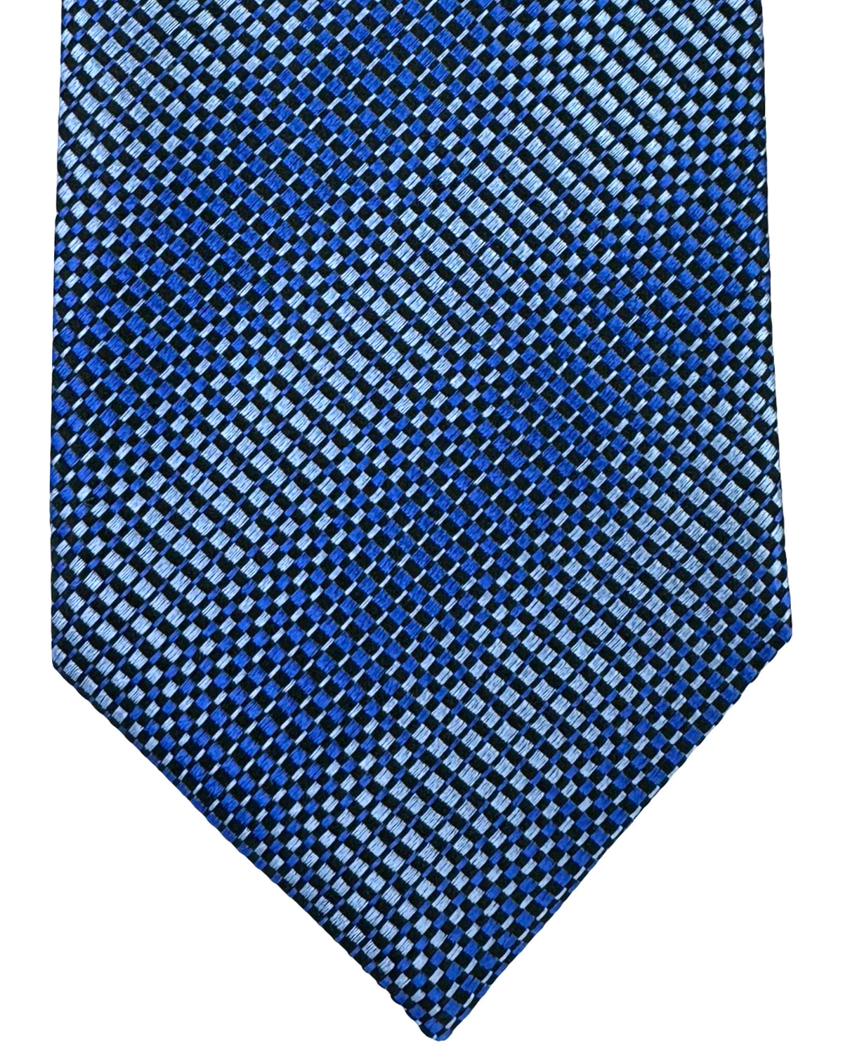 Missoni Silk Tie Blue Striped Design
