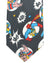 Moschino Tie Dark Gray Novelty Design