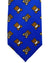 Moschino Tie Royal Blue Toy Bear Design