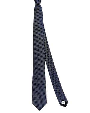 Moschino Tie Royal Blu Geoemtric SALE