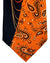 Vitaliano Pancaldi Silk Tie Orange Paisley