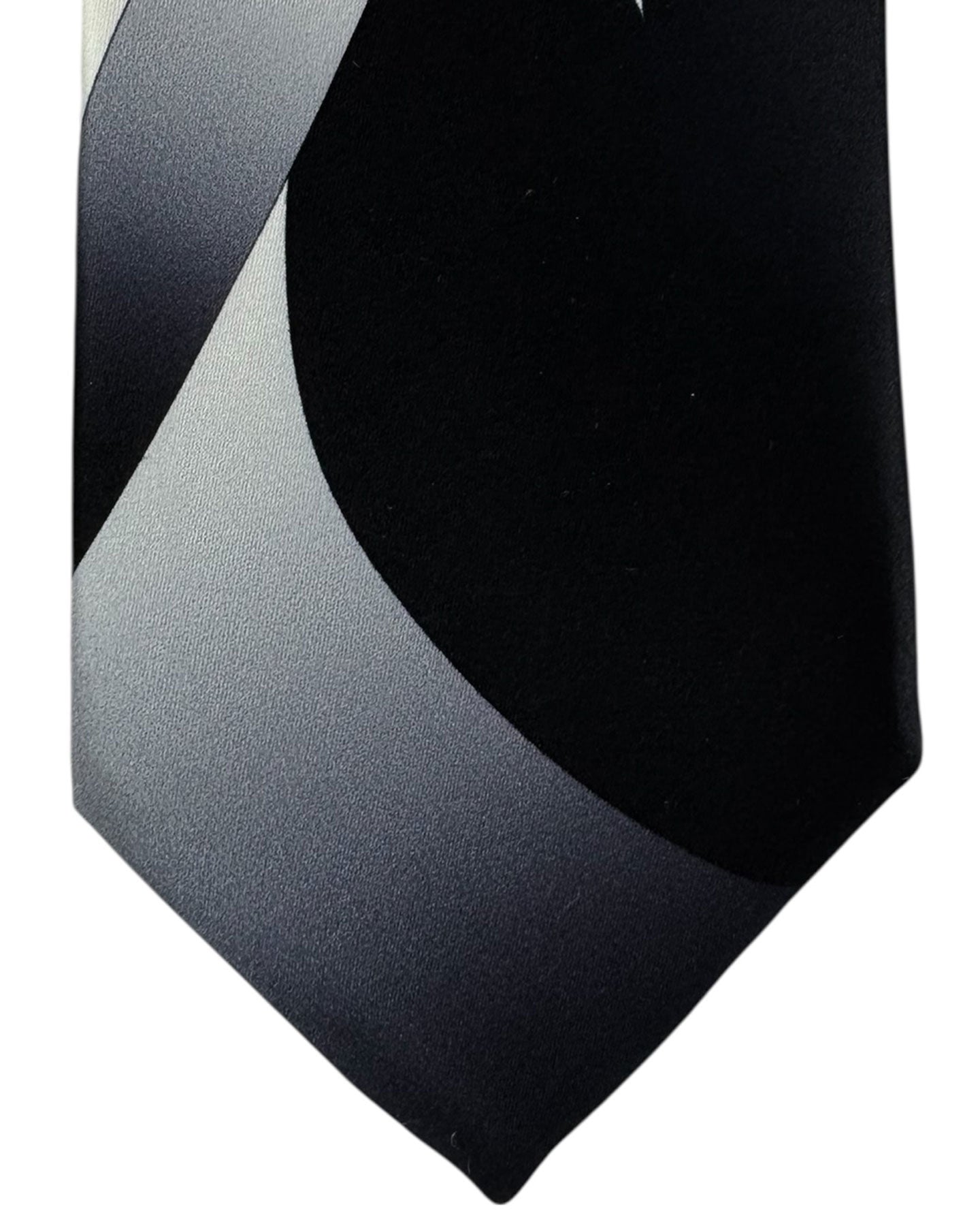 Vitaliano Pancaldi Tie Black White Floral