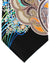Vitaliano Pancaldi Tie Black Brown Aqua Floral Paisley Design