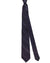 Vitaliano Pancaldi PLEATED SILK Tie Black Purple Lime Red Micro Pattern Design