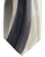 Vitaliano Pancaldi Silk Tie Gray Black Taupe Swirl Design