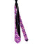 Vitaliano Pancaldi Silk Tie Pink Purple Swirl Geometric Design
