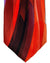 Vitaliano Pancaldi Silk Tie Maroon Orange Swirl Design