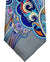 Vitaliano Pancaldi Silk Tie Gray Swirl Paisley Design