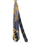 Vitaliano Pancaldi Silk Tie Black Gray Gold Swirl & Baroque Design