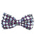 Emilio Pucci Silk Bow Tie Gray Fuchsia FINAL SALE