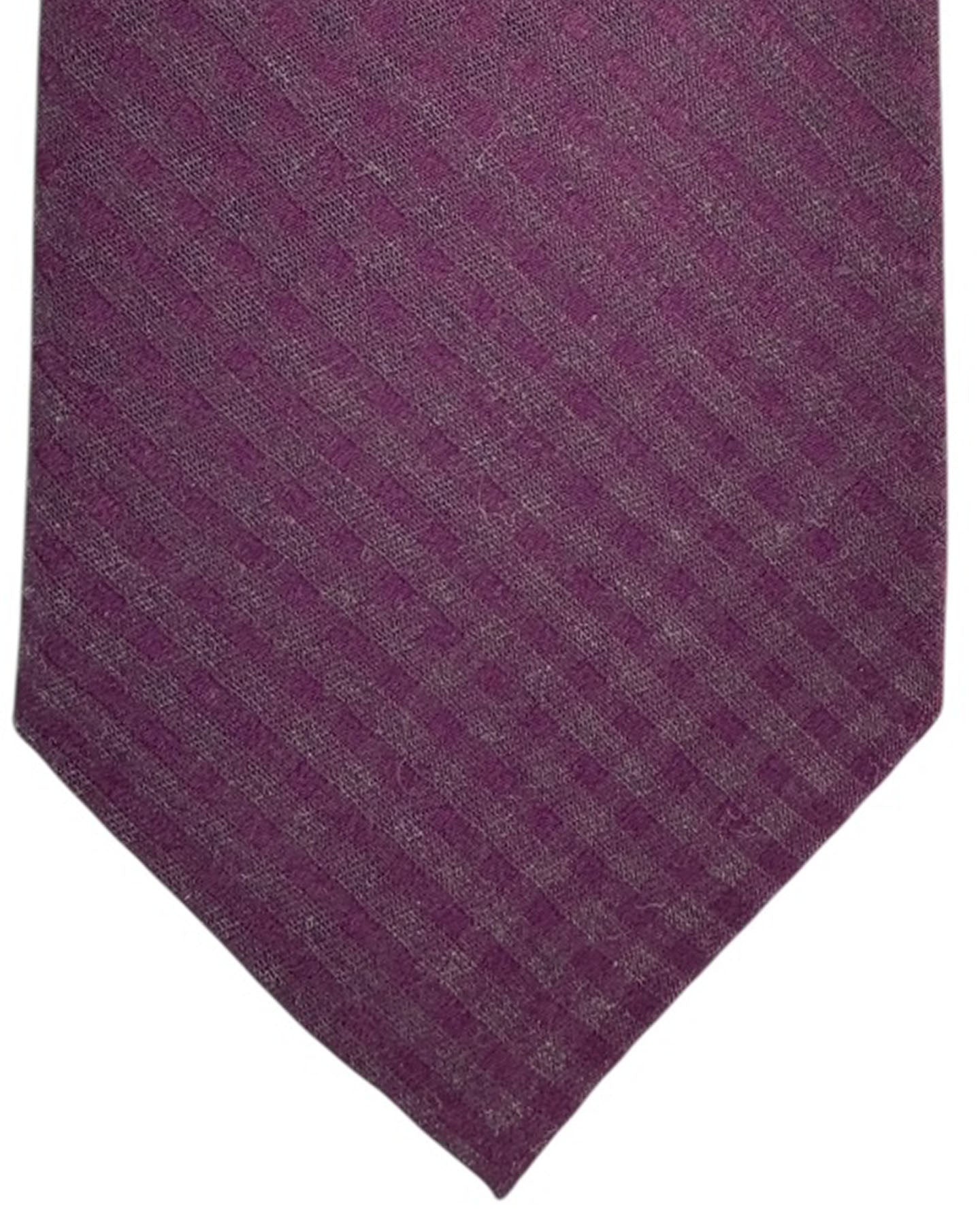 Purple tie
