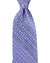 Stefano Ricci Tie Purple Blue Geometric - Pleated Silk