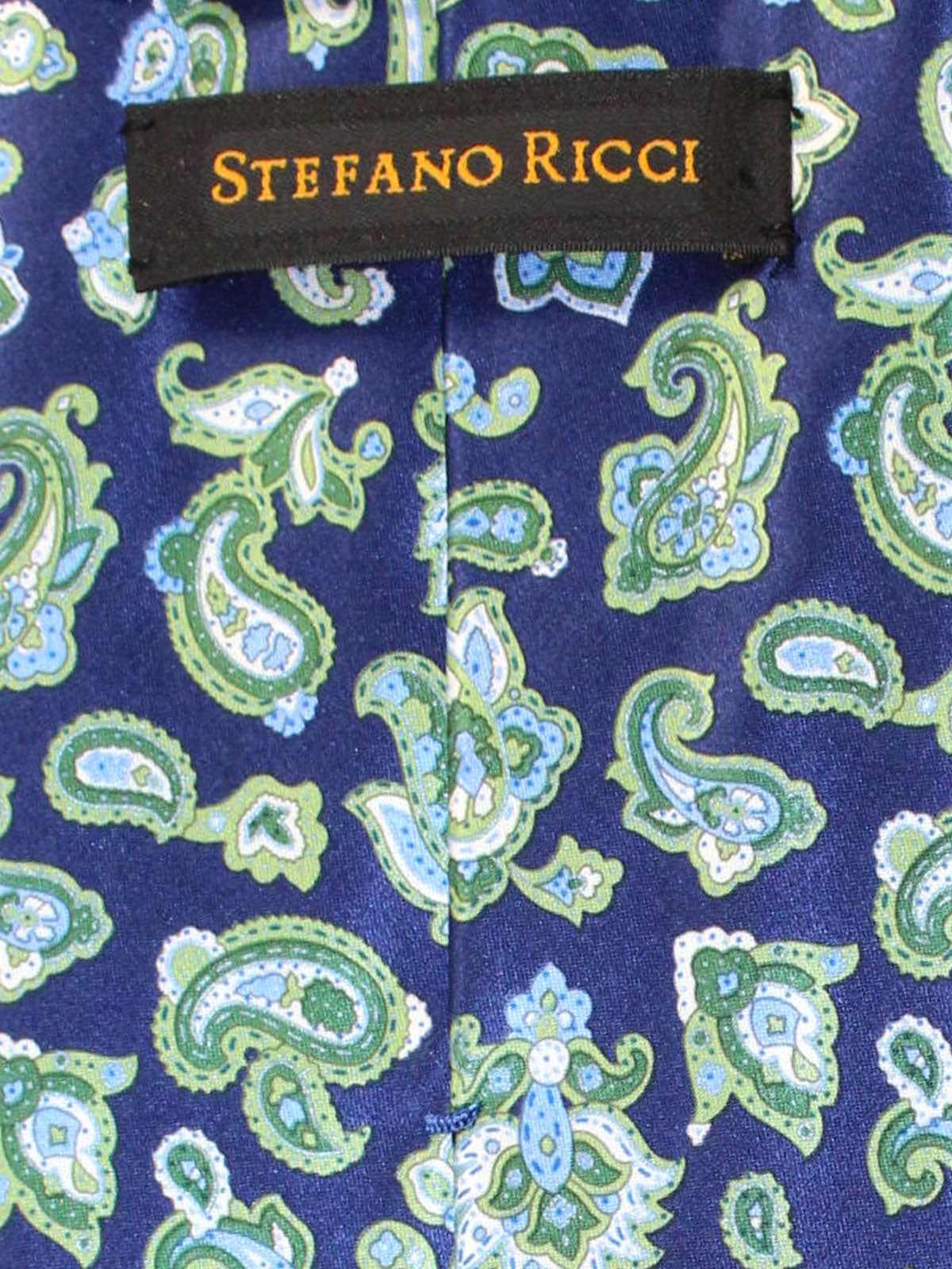 Stefano Ricci Green and Blue orders Tie