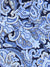 Stefano Ricci Tie Blue Ornamental - Pleated Silk