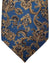 Stefano Ricci Silk Tie Midnight Blue Brown Paisley & Ornamental