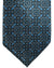 Stefano Ricci Silk Tie Gray Blue Medallions