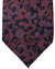 Stefano Ricci Silk Tie Black Bordeaux Blue Paisley Design