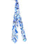 Emilio Pucci Silk Tie Signature Blue Gray Design