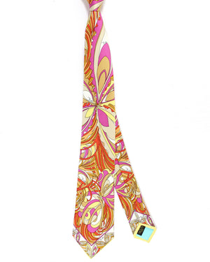 Emilio Pucci Silk Tie Signature 