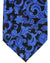 Stefano Ricci Silk Tie Dark Blue Royal Blue Paisley Ornamental