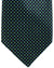 Stefano Ricci Silk Tie Black Blue Green Micro Pattern