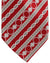 Stefano Ricci Silk Tie Maroon Gray Stripes