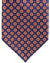 Stefano Ricci Silk Tie Purple Orange  Medallions