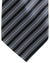 Stefano Ricci Silk Tie Gray Black Stripes