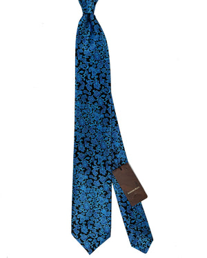 Stefano Ricci Silk Tie Blue Ornamental Paisley