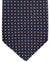 Stefano Ricci Silk Tie Black Blue Bordeaux Micro Pattern Design