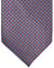 Stefano Ricci Silk Tie Silver Blue Red Micro Pattern