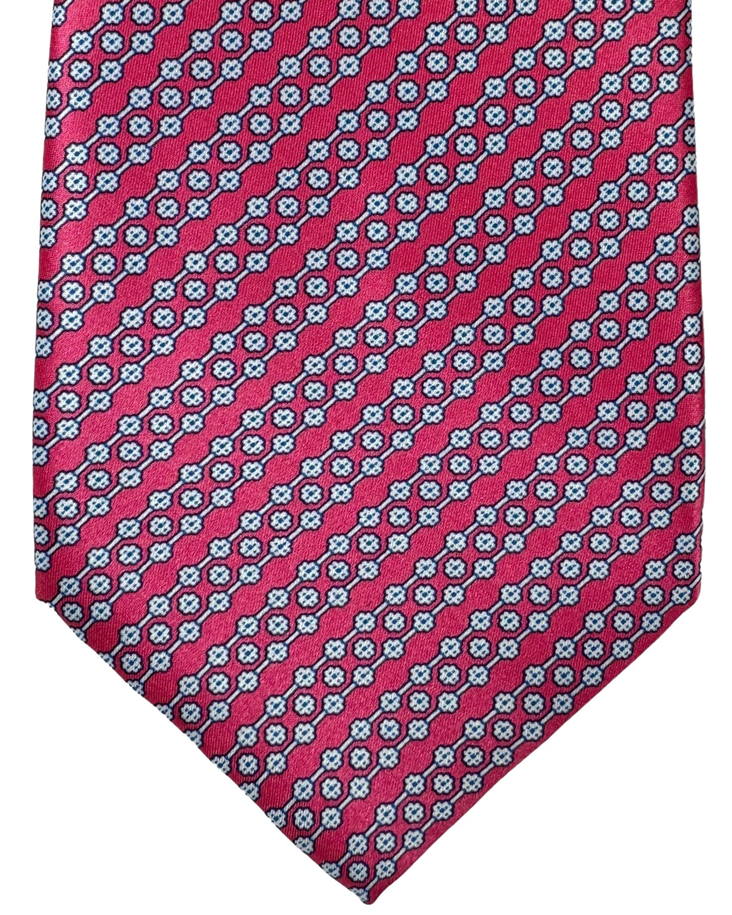 Stefano Ricci Tie Pink Stripes Design