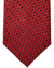 Stefano Ricci Tie Black Red Micro Pattern Design