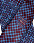 Stefano Ricci Tie Maroon Blue Micro Pattern Design
