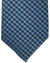 Stefano Ricci Tie Gray Blue Gingham Design