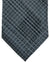 Stefano Ricci Tie Black Silver Mini Geometric - Pleated Silk