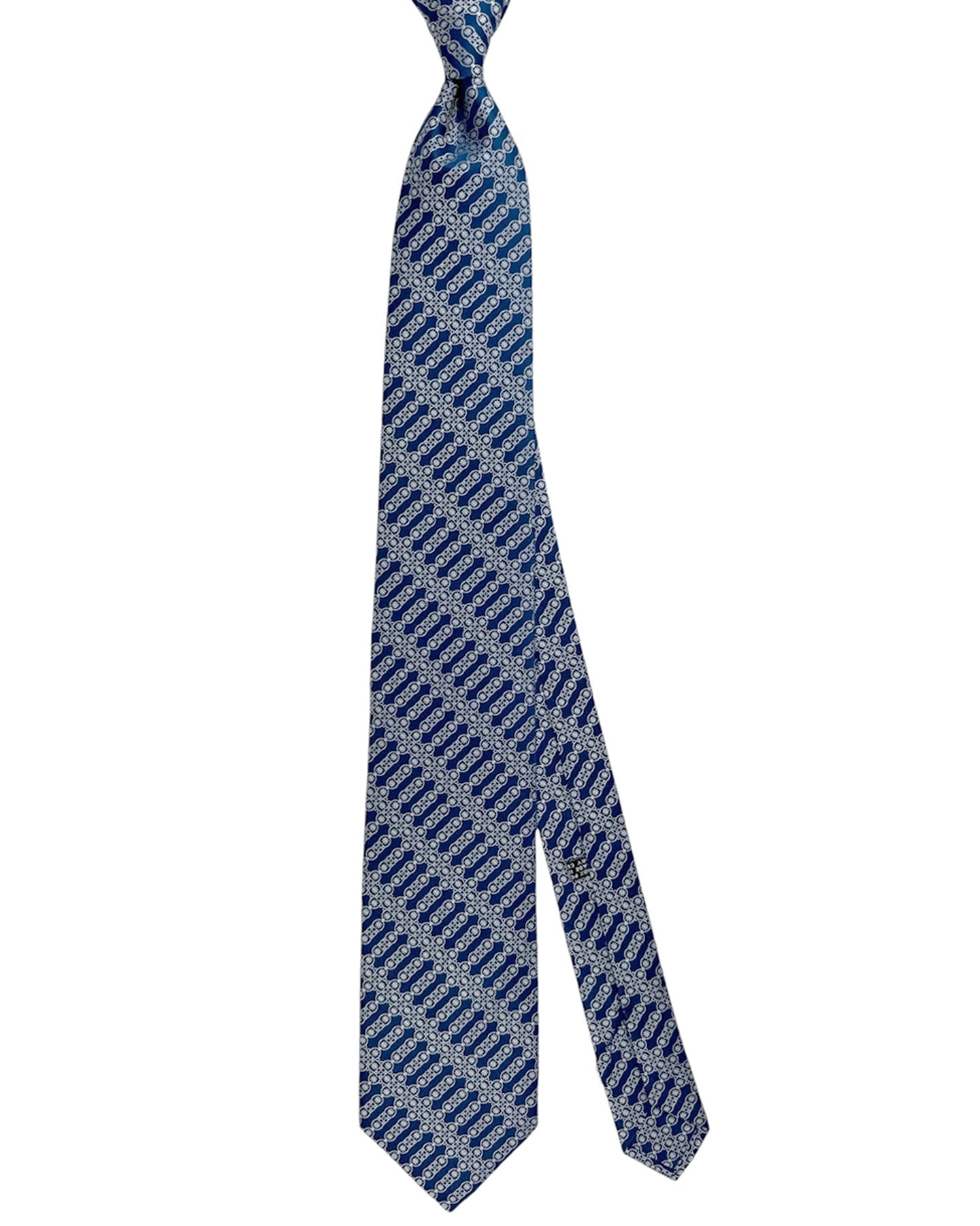 Stefano Ricci Silk Tie Navy Mini Floral