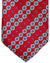 Stefano Ricci Silk Tie Red Floral Stripes Design