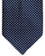 Stefano Ricci Tie Dark Blue White Mini Geometric Design