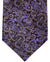 Stefano Ricci Silk Tie Purple Paisley Ornamental