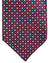 Stefano Ricci Tie Cranberry Blue Geometric