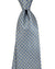 Stefano Ricci Silk Tie White Gray Blue Geometric