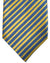 Olive-Gold Blue Tie