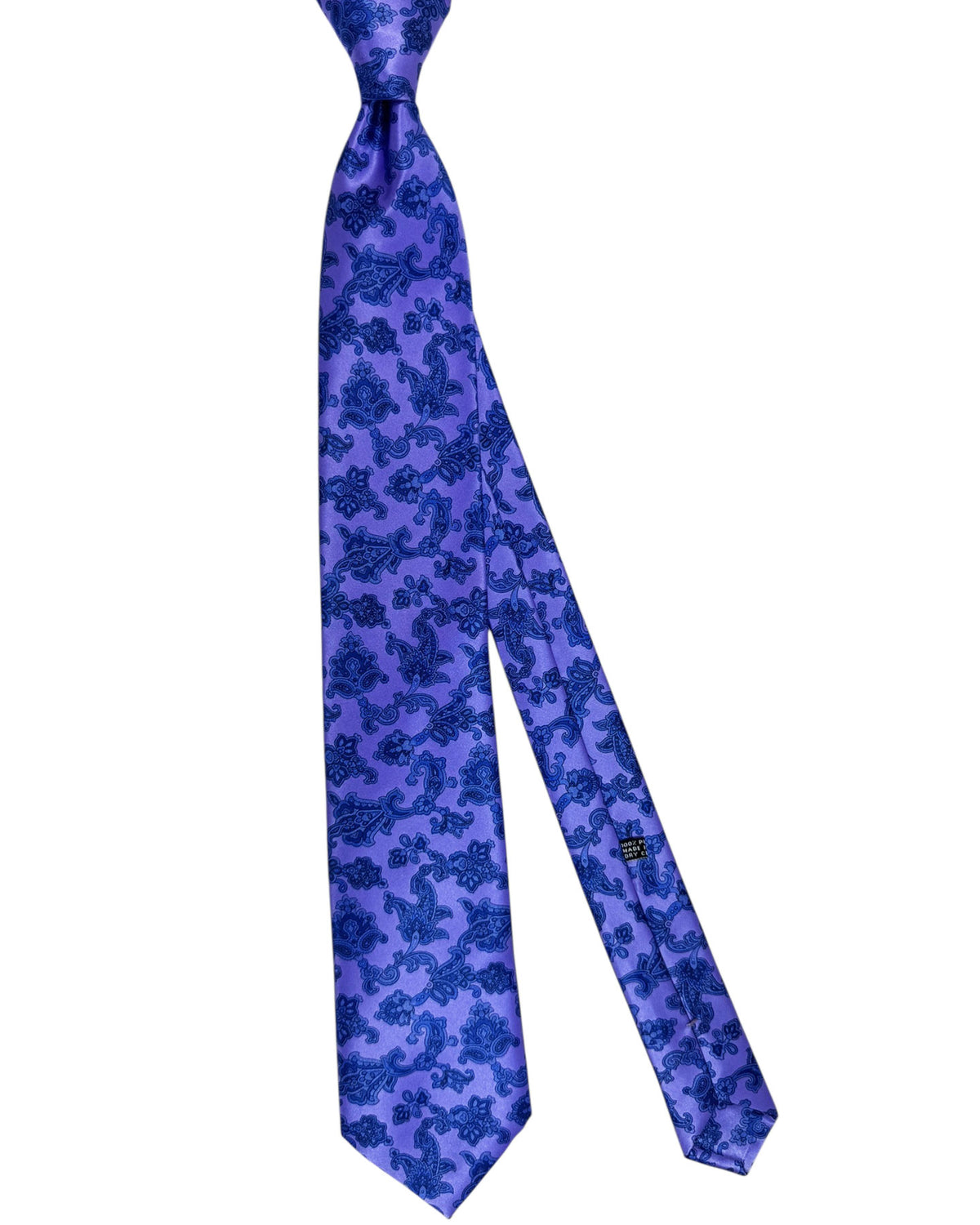 Stefano Ricci Silk Tie Lilac Dark Blue
