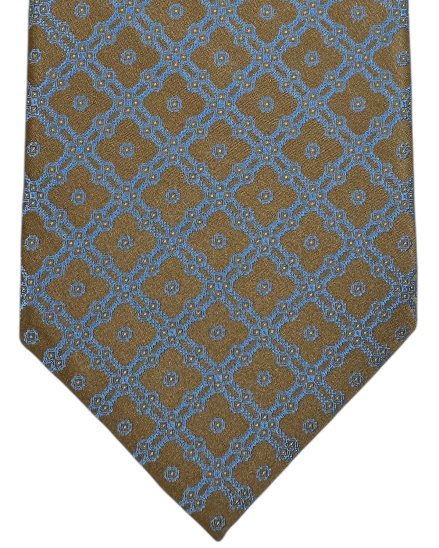 Stefano Ricci Silk Tie Taupe Design - Special Edition