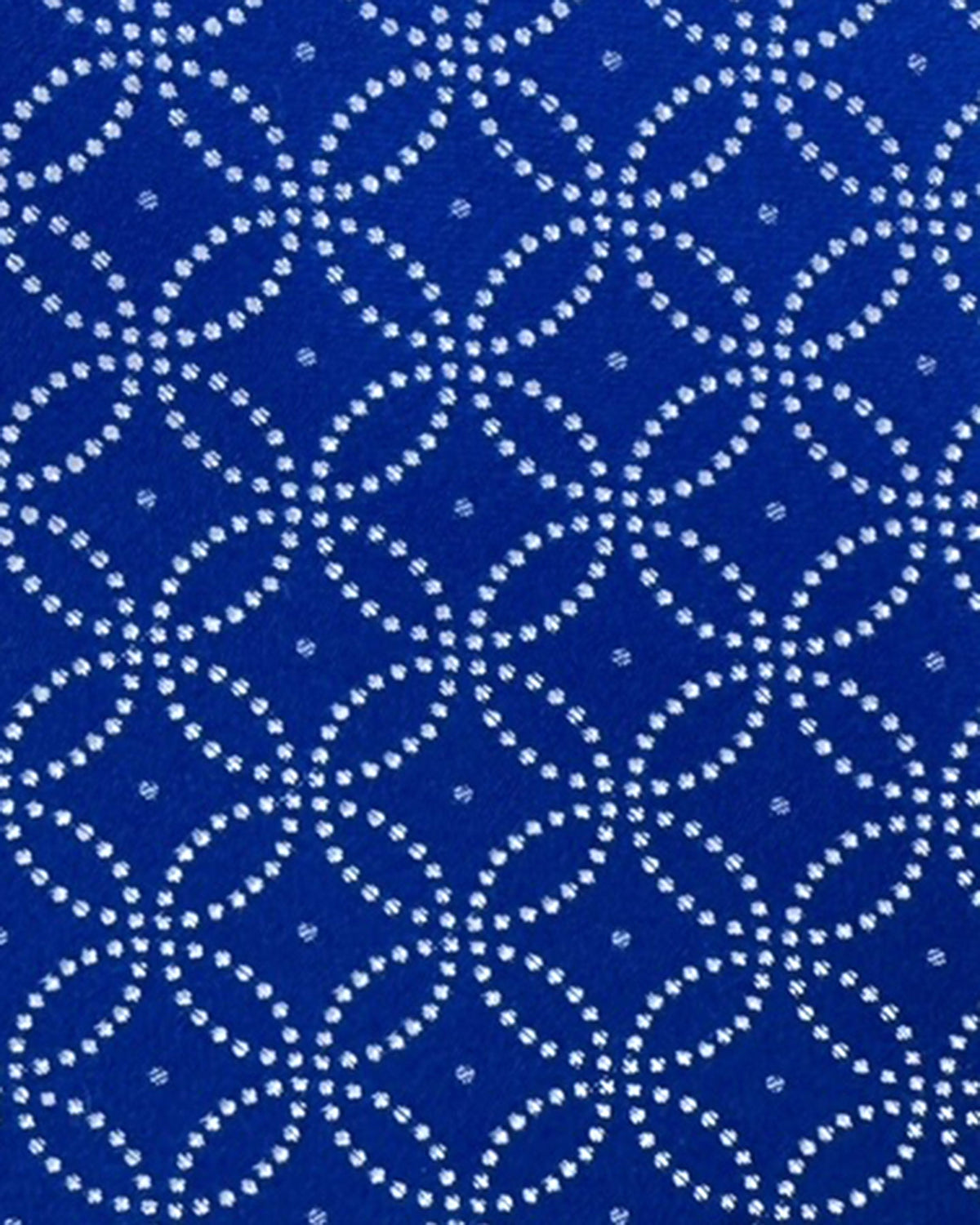 Stefano Ricci Tie Royal Blue Circular Design