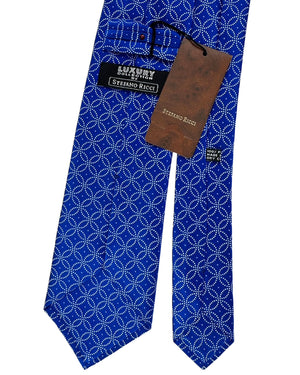 Stefano Ricci Silk Tie Royal Blue 