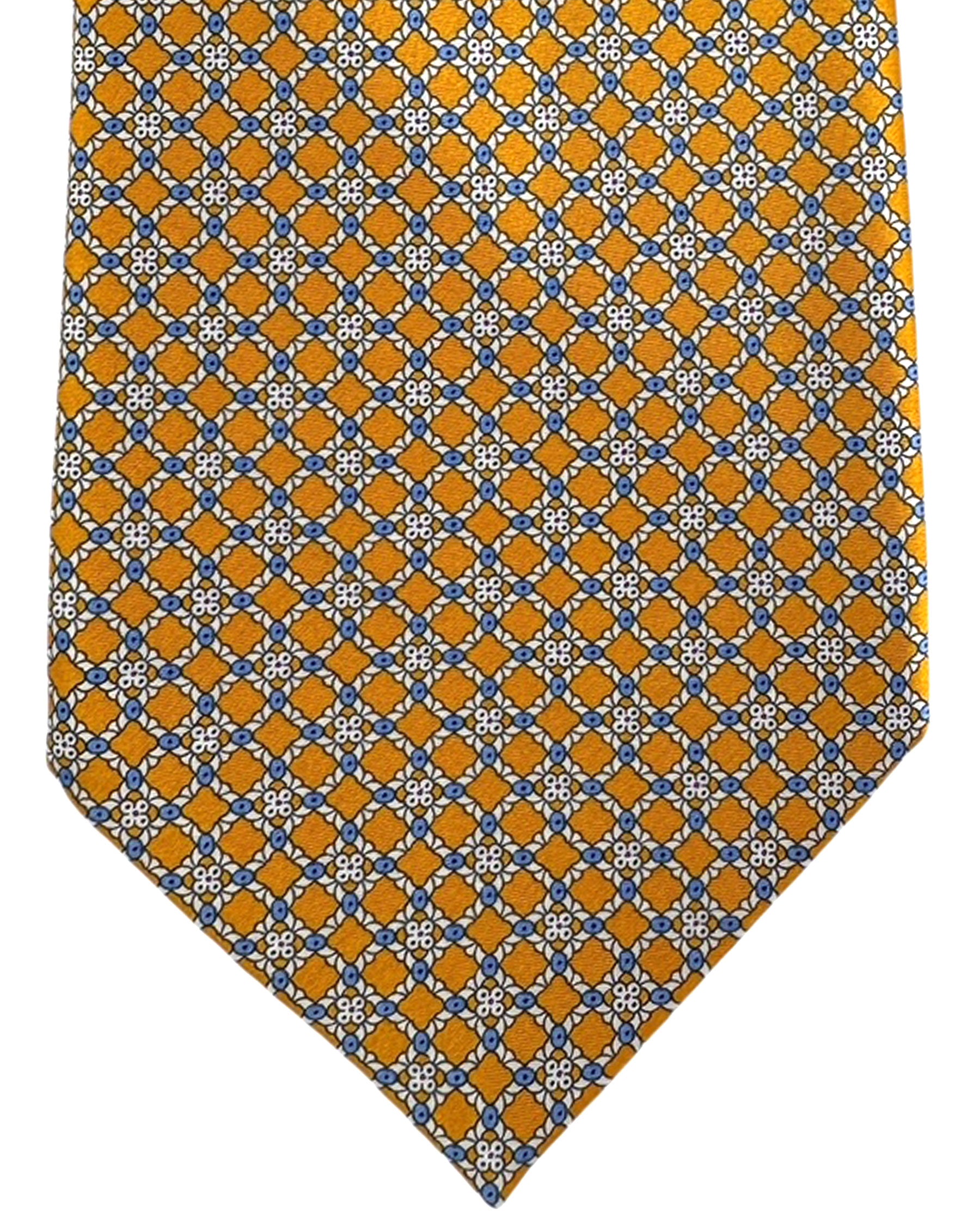 Stefano Ricci Tie Orange Design